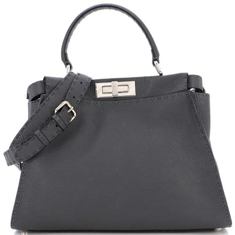 fendi peekaboo shoulder|fendi peekaboo crossover.